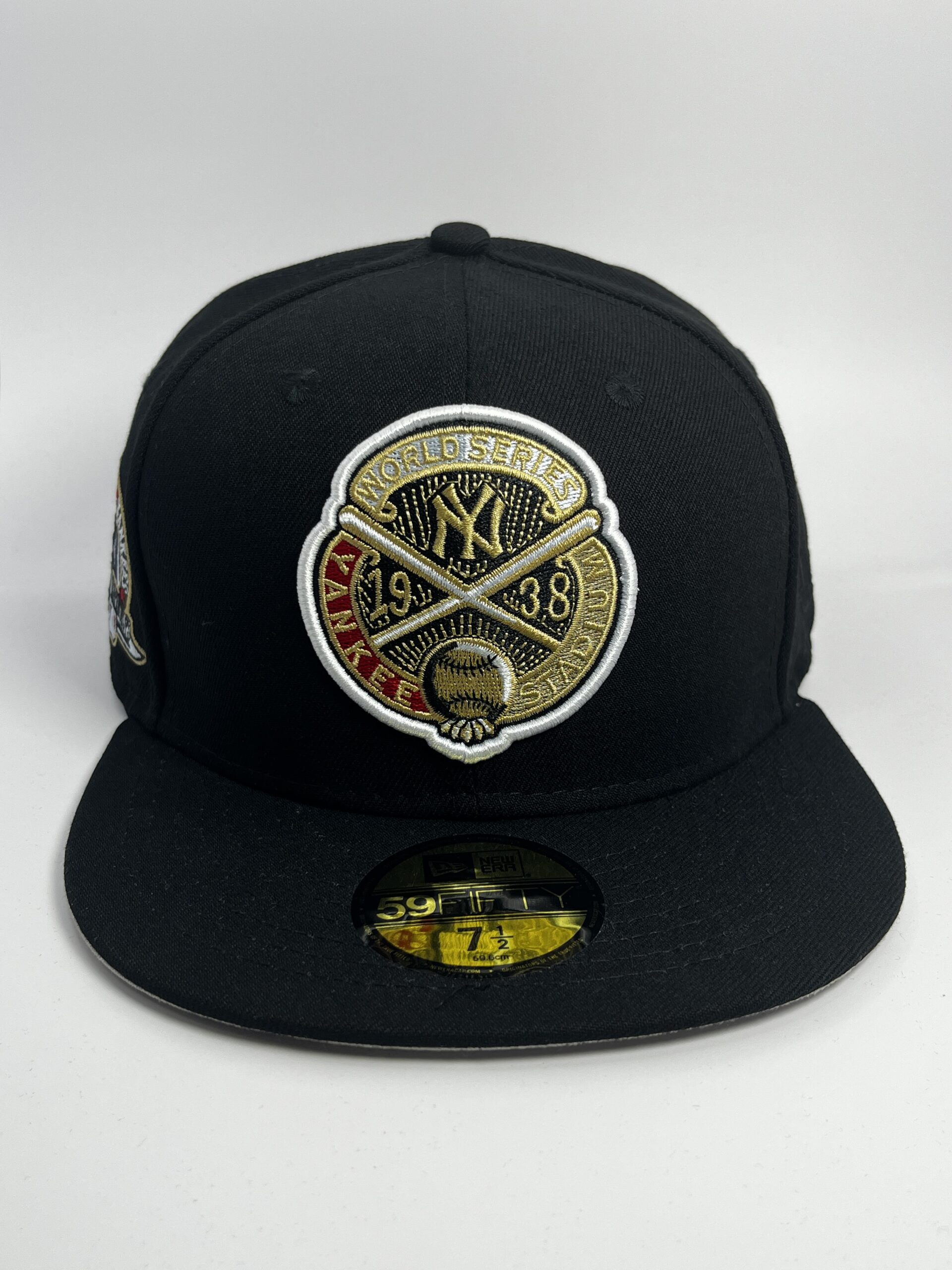 Gorra New Era 59FIFTY New York Yankees 27x World Series Negra Talla 7 1/2 - Image 2
