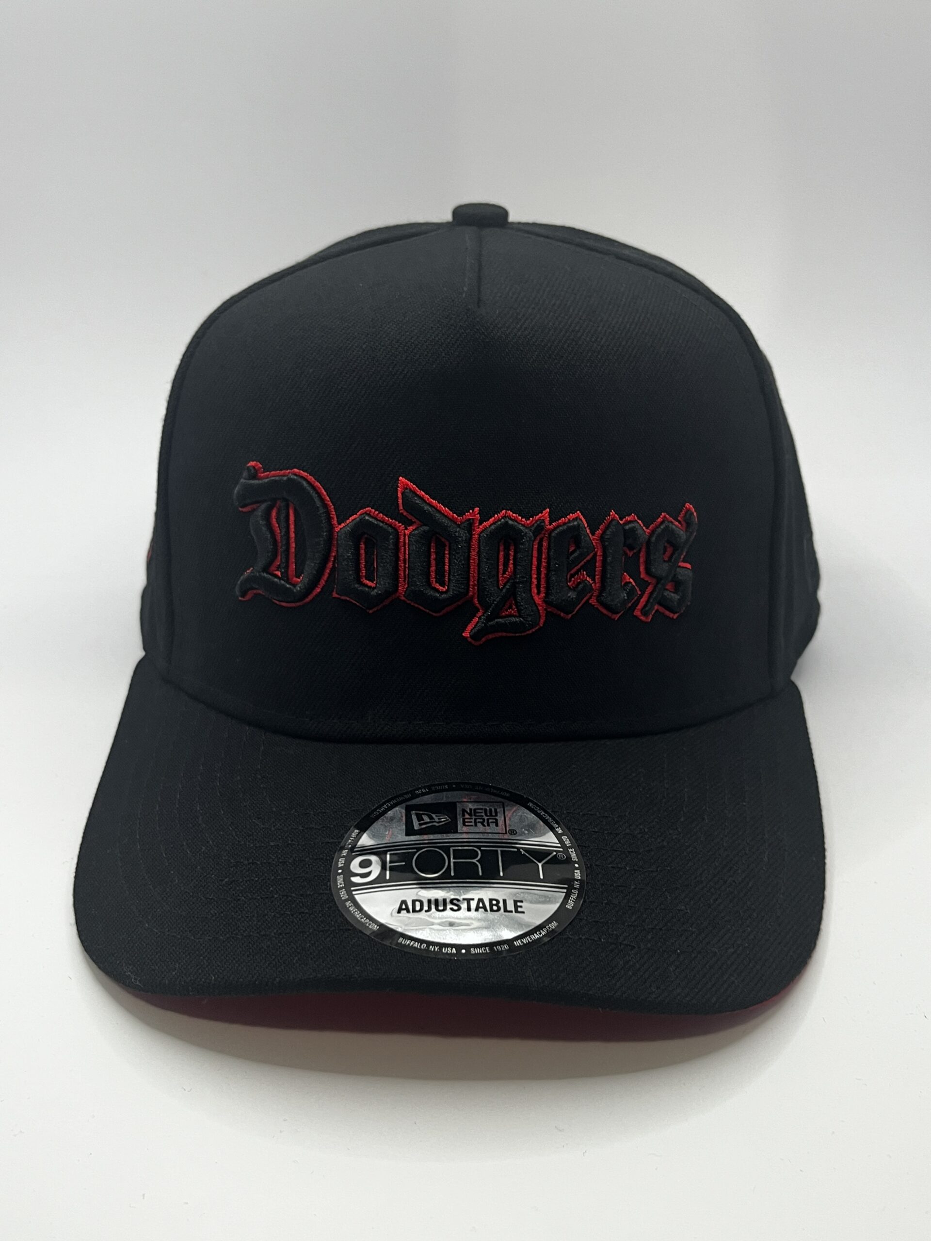 Gorra New Era 9FORTY Los Angeles Dodgers Negra Calavera Roja - Image 2