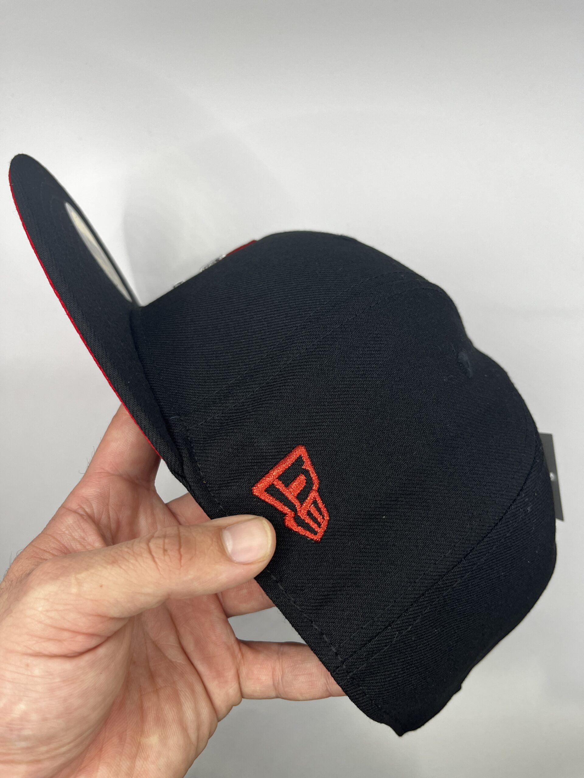 New Era 59FIFTY Los Angeles Dodgers Negra LA Drip Roja Talla 7 1/2 - Image 5