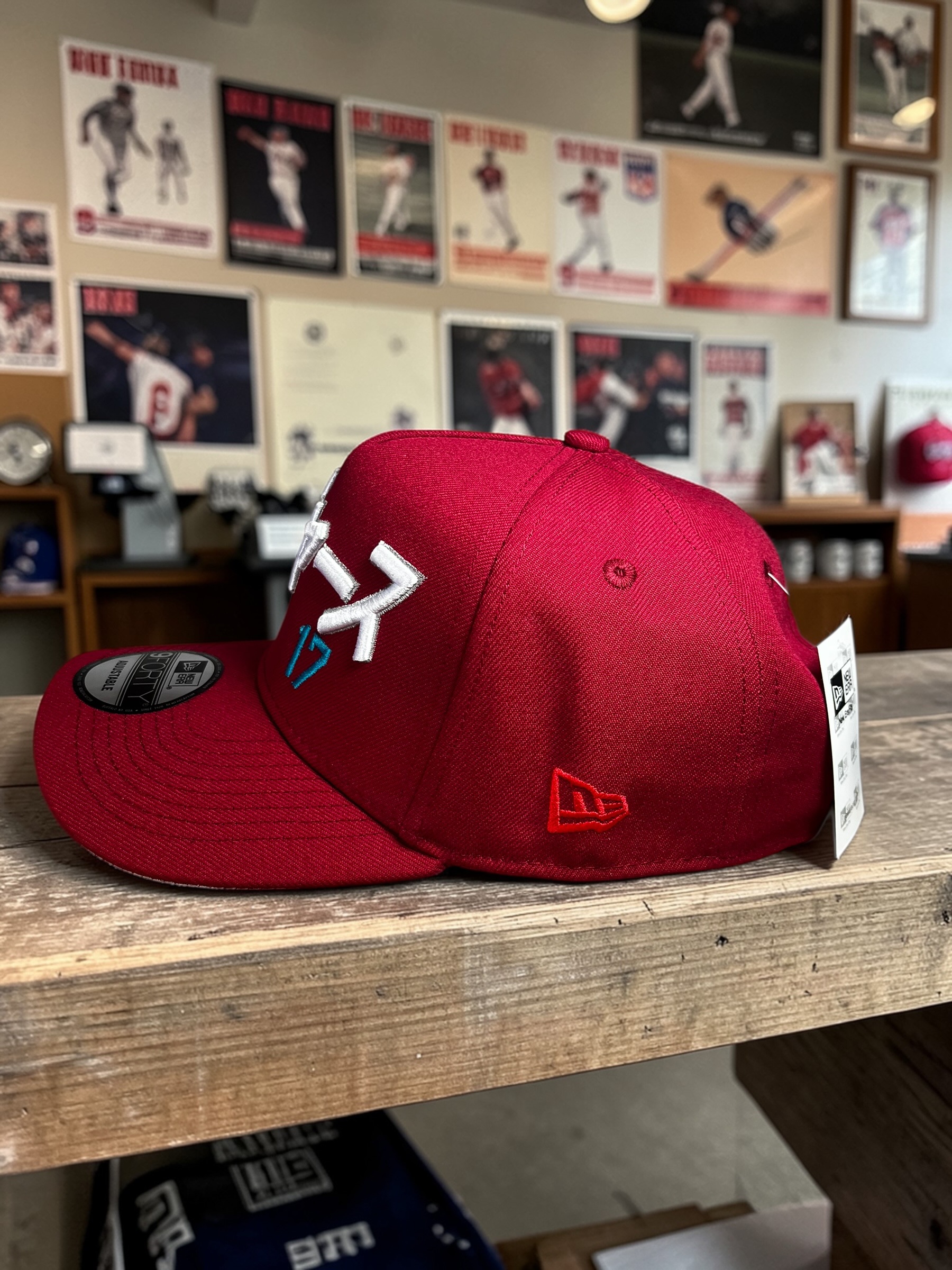 Gorra Los Angeles Dodgers Vino 9FORTY Nº17 Shohei Ohtani Letras Chinas - Image 5