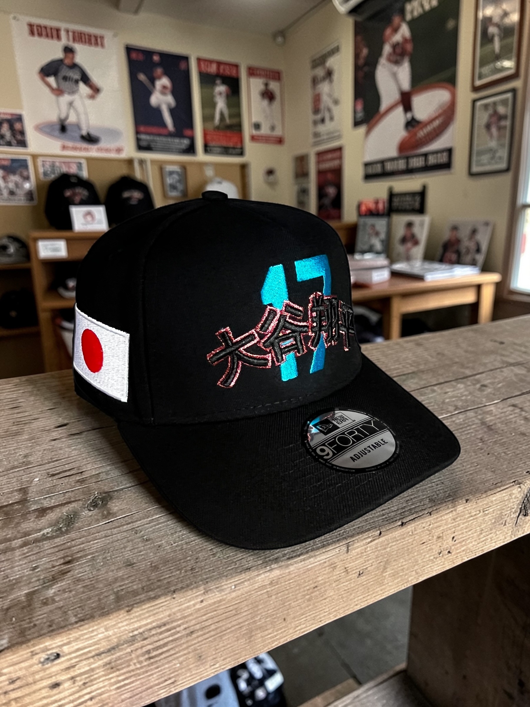 Gorra New Era 9FORTY Los Angeles Dodgers Negra Shohei Ohtani Edition Ajustable