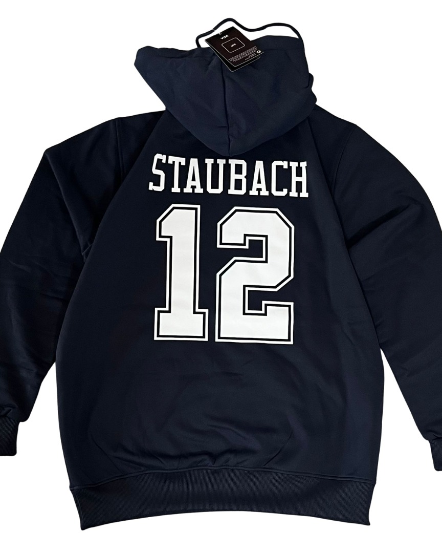 Sudadera Dallas Cowboys Azul Marino Staubach 12 con Capucha - Image 2