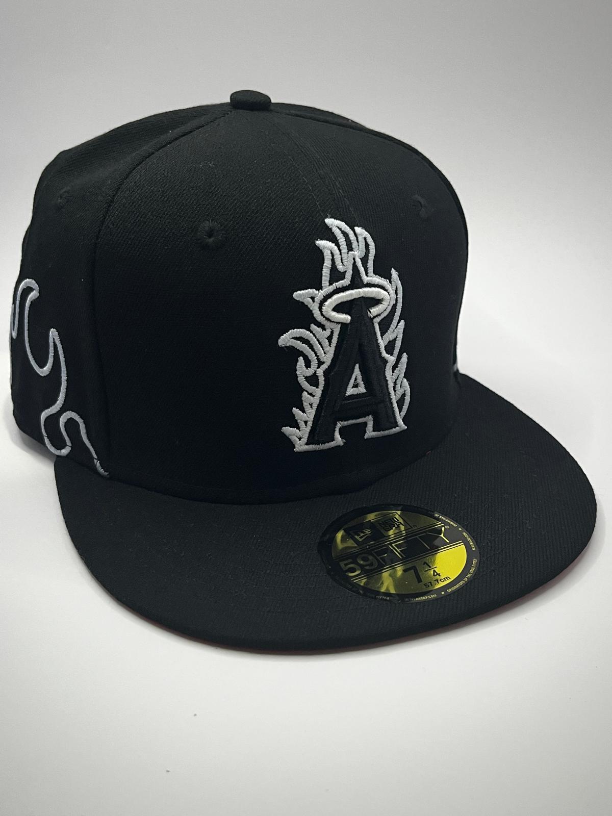 Gorra New Era 59FIFTY Los Ángeles Negra Glow