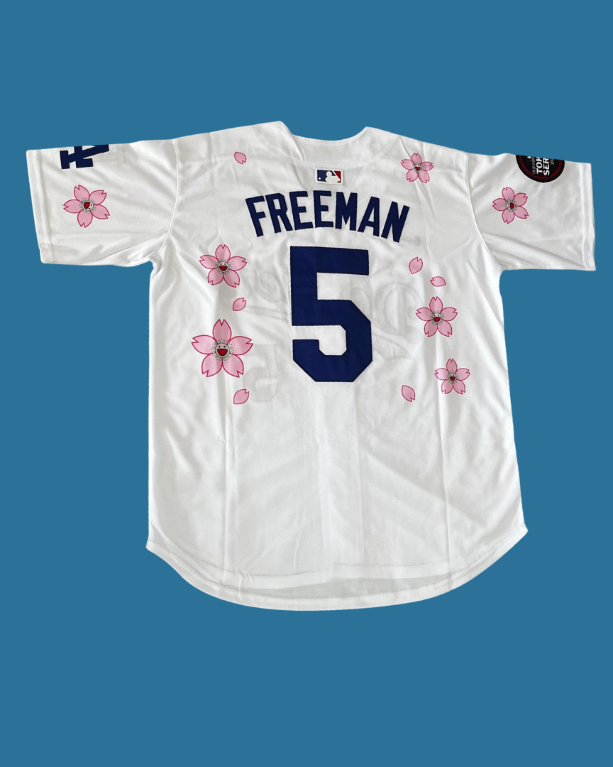 Camisa Los Angeles Dodgers Blanca Freeman 5 Tokyo Series Béisbol - Image 2