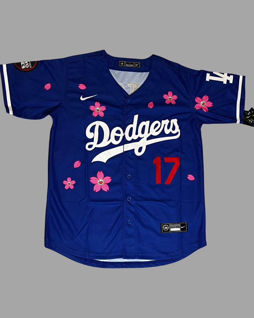 Camisa Los Angeles Dodgers Azul Ohtani 17 Tokyo Series Béisbol