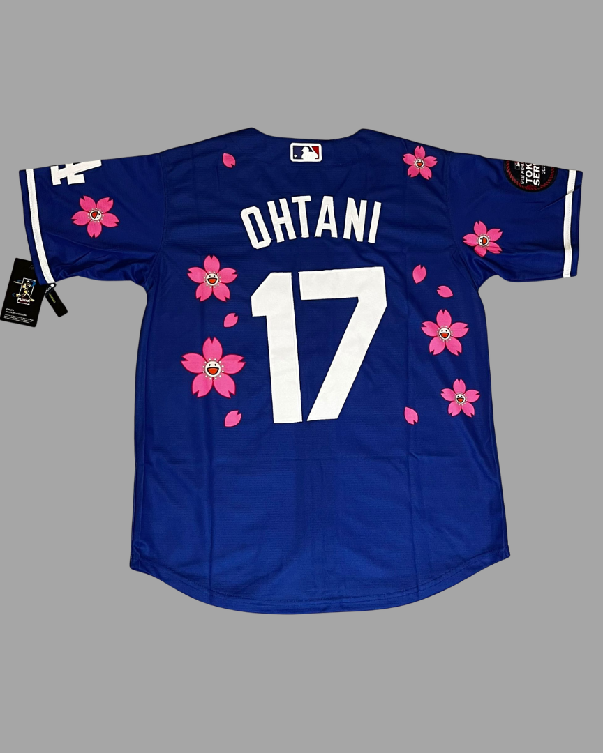 Camisa Los Angeles Dodgers Azul Ohtani 17 Tokyo Series Béisbol - Image 2