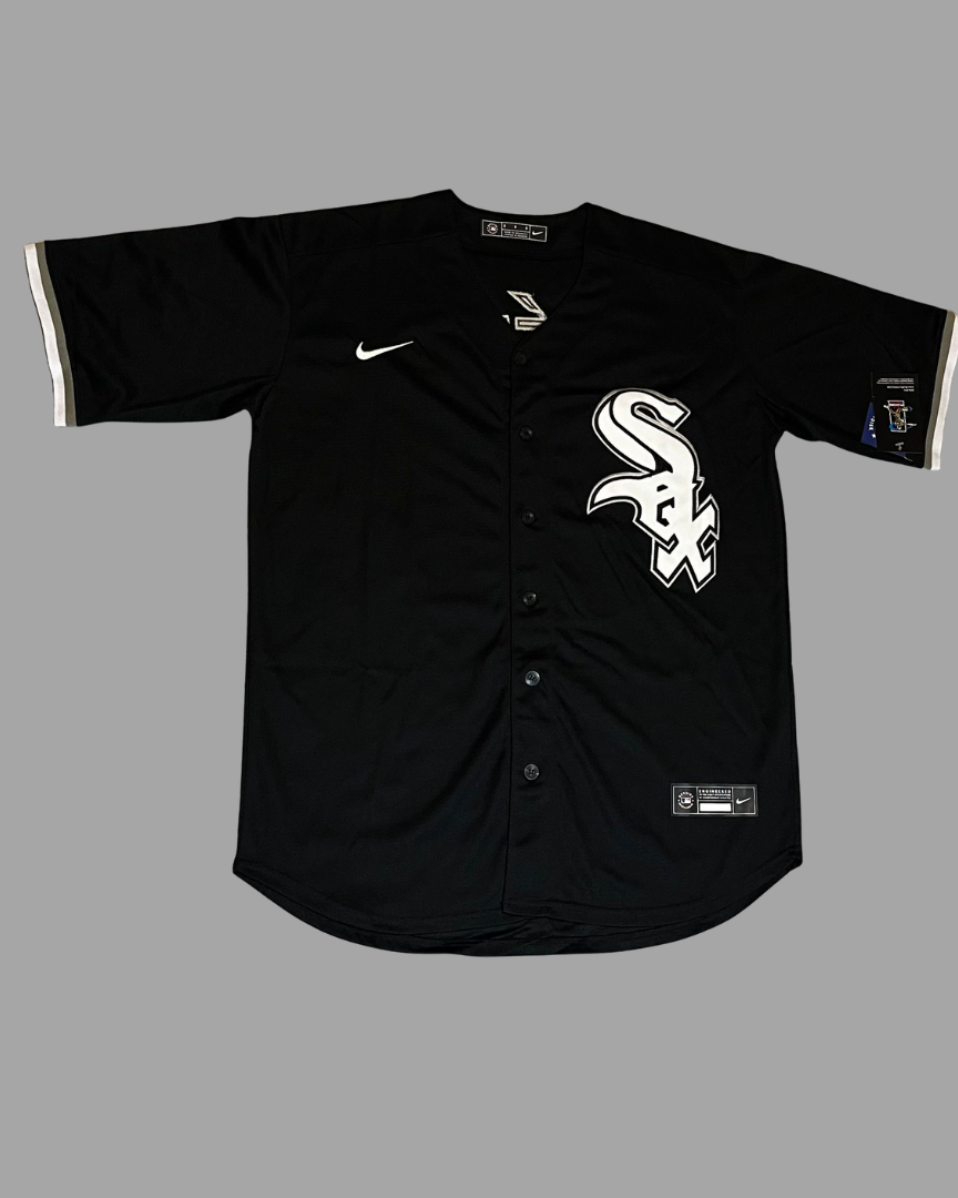 Camisa Chicago White Sox Negra Jiménez 74 Béisbol
