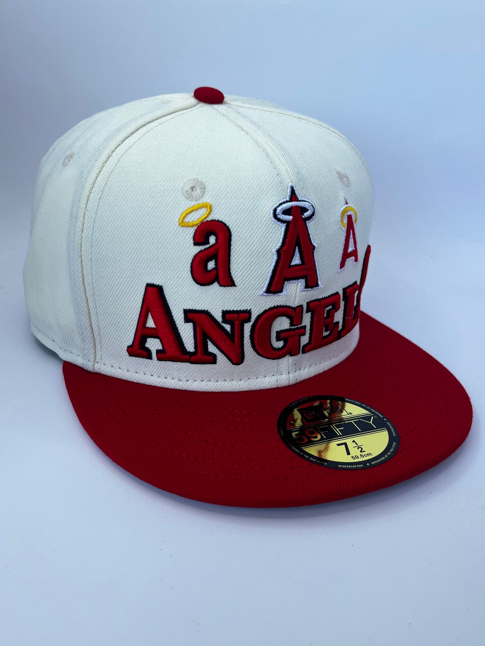 Gorra Anaheim Angels Crema 59FIFTY New Era | Edición 50 Aniversario 7 1/2 - Image 2