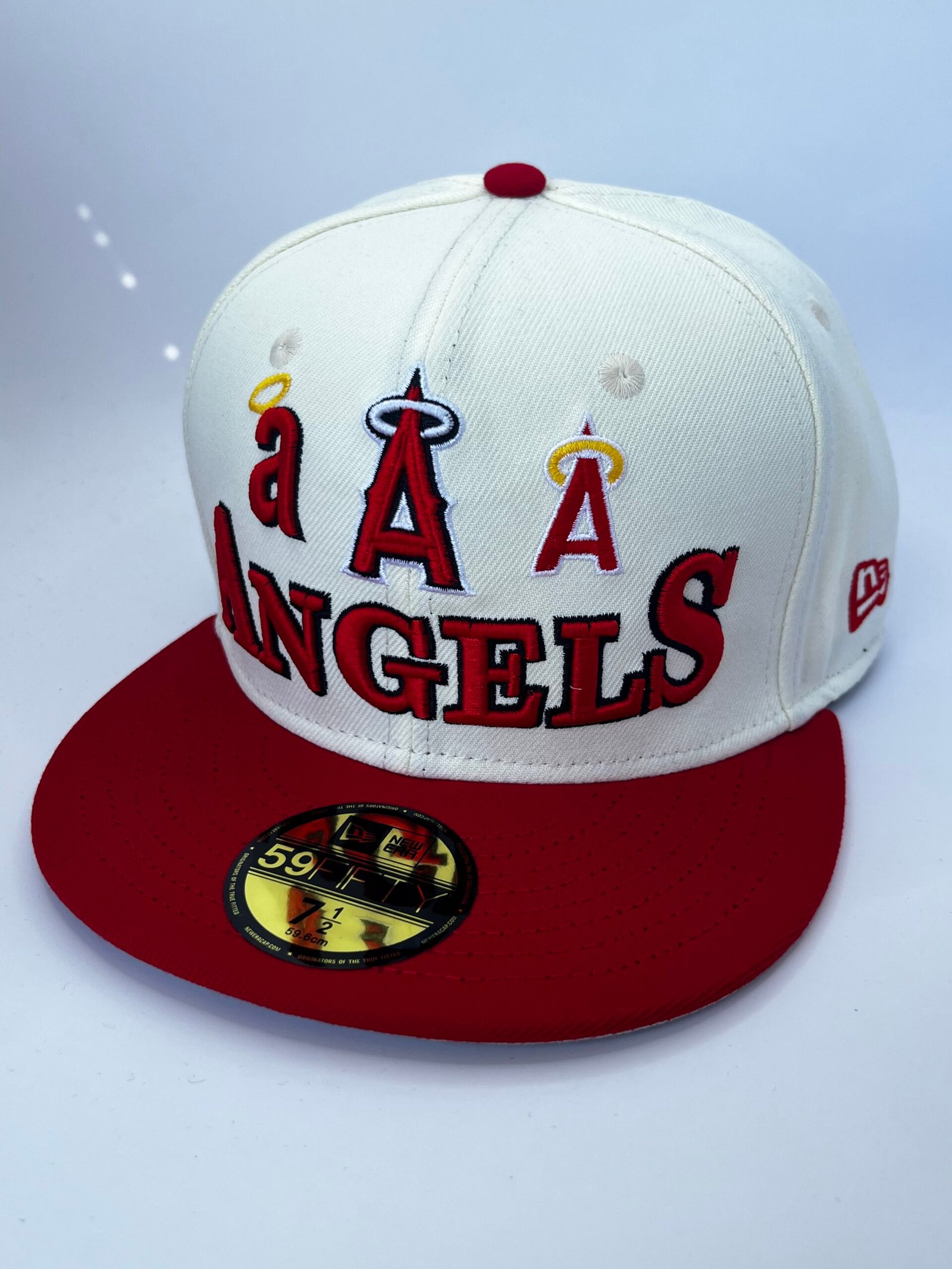 Gorra Anaheim Angels Crema 59FIFTY New Era | Edición 50 Aniversario 7 1/2 - Image 4