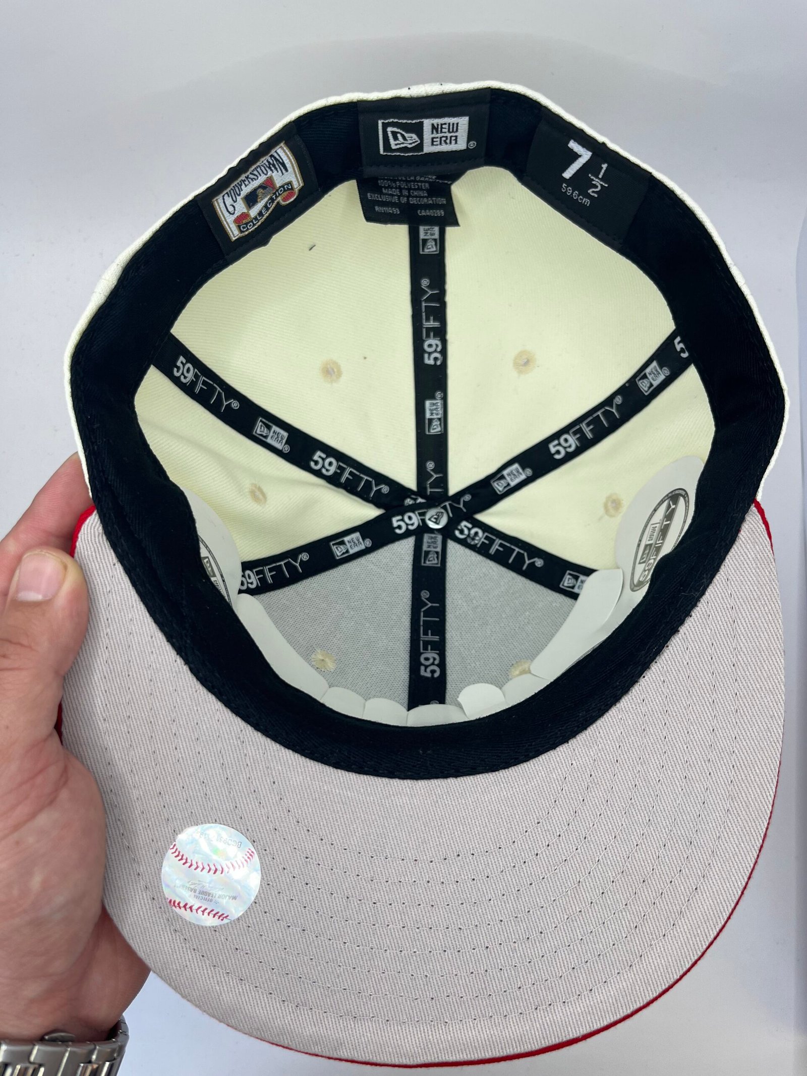 Gorra Anaheim Angels Crema 59FIFTY New Era | Edición 50 Aniversario 7 1/2 - Image 8