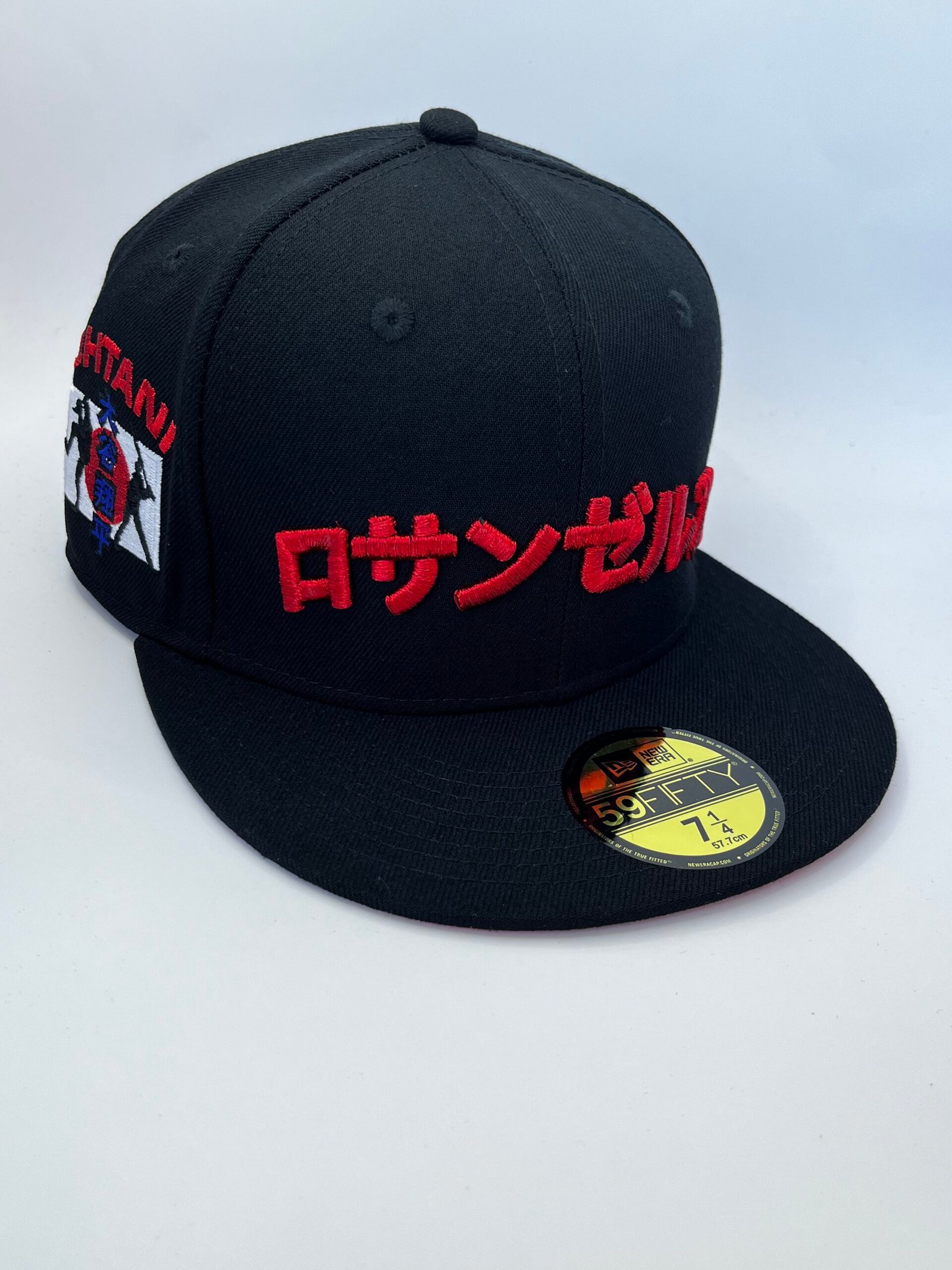 Gorra LA Dodgers Negra 59FIFTY New Era | Edición Ohtani Kanji 7 1/4